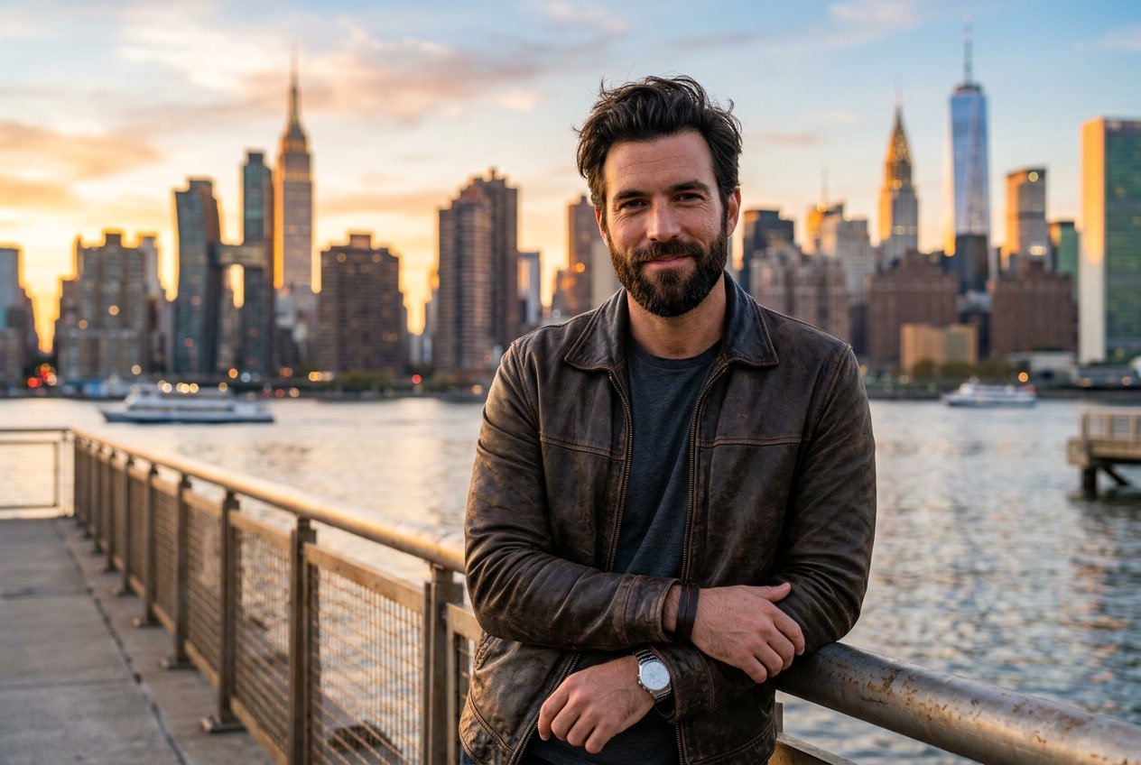 A group of diverse professionals collaborating around a conference table in a modern office.